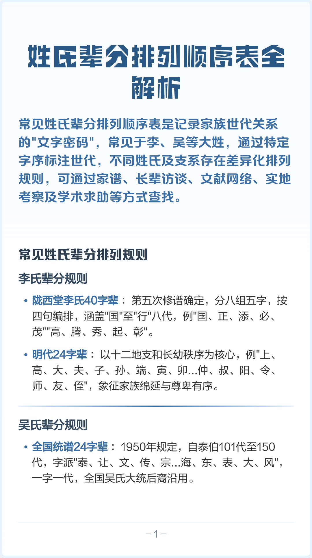 百家姓的排名顺序根据什么排(百家姓的排名顺序根据什么排的) 百家姓的排名顺序根据什么排(百家姓的排名顺序根据什么排的)