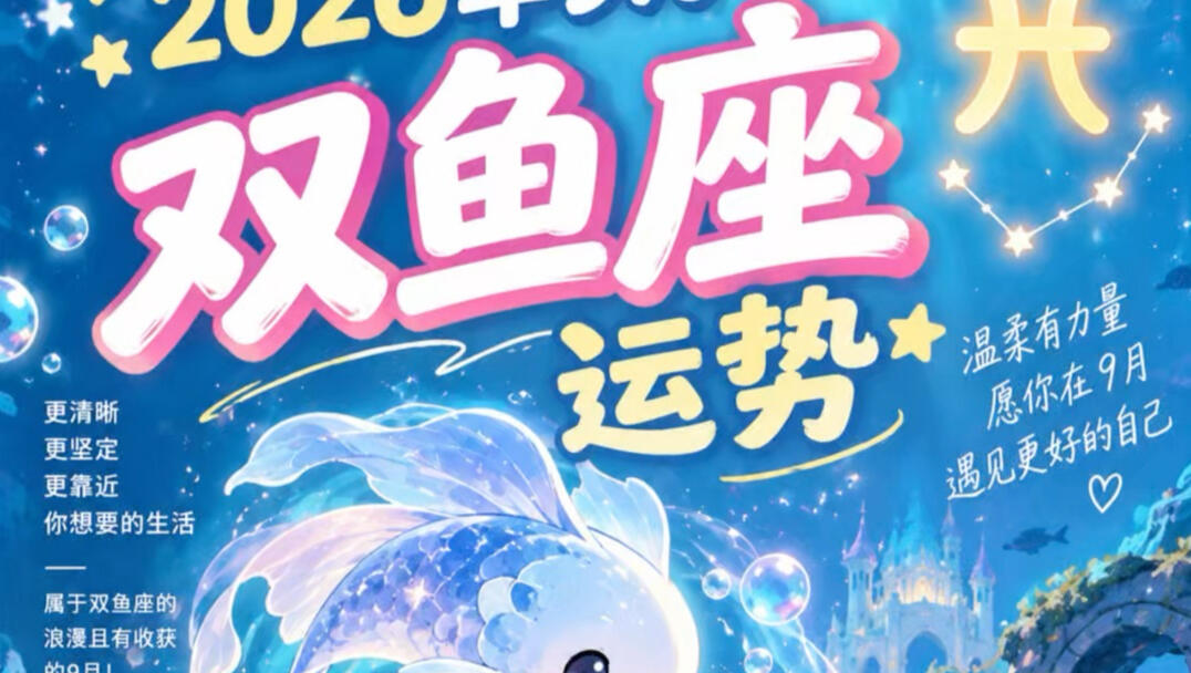 双鱼座运势七月运势查询表(双鱼座运势2027运势查询)