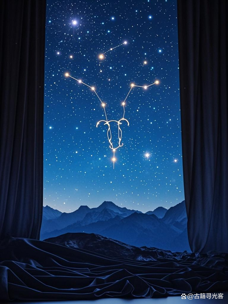 摩羯座星盘图片大全(摩羯座星座图片真实星座图)