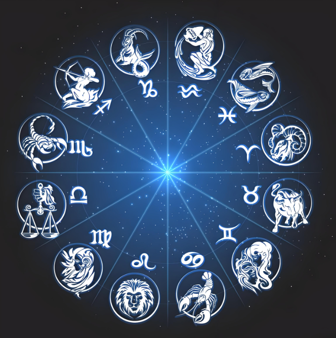 摩羯座星盘图片大全(摩羯座星座图片真实星座图)