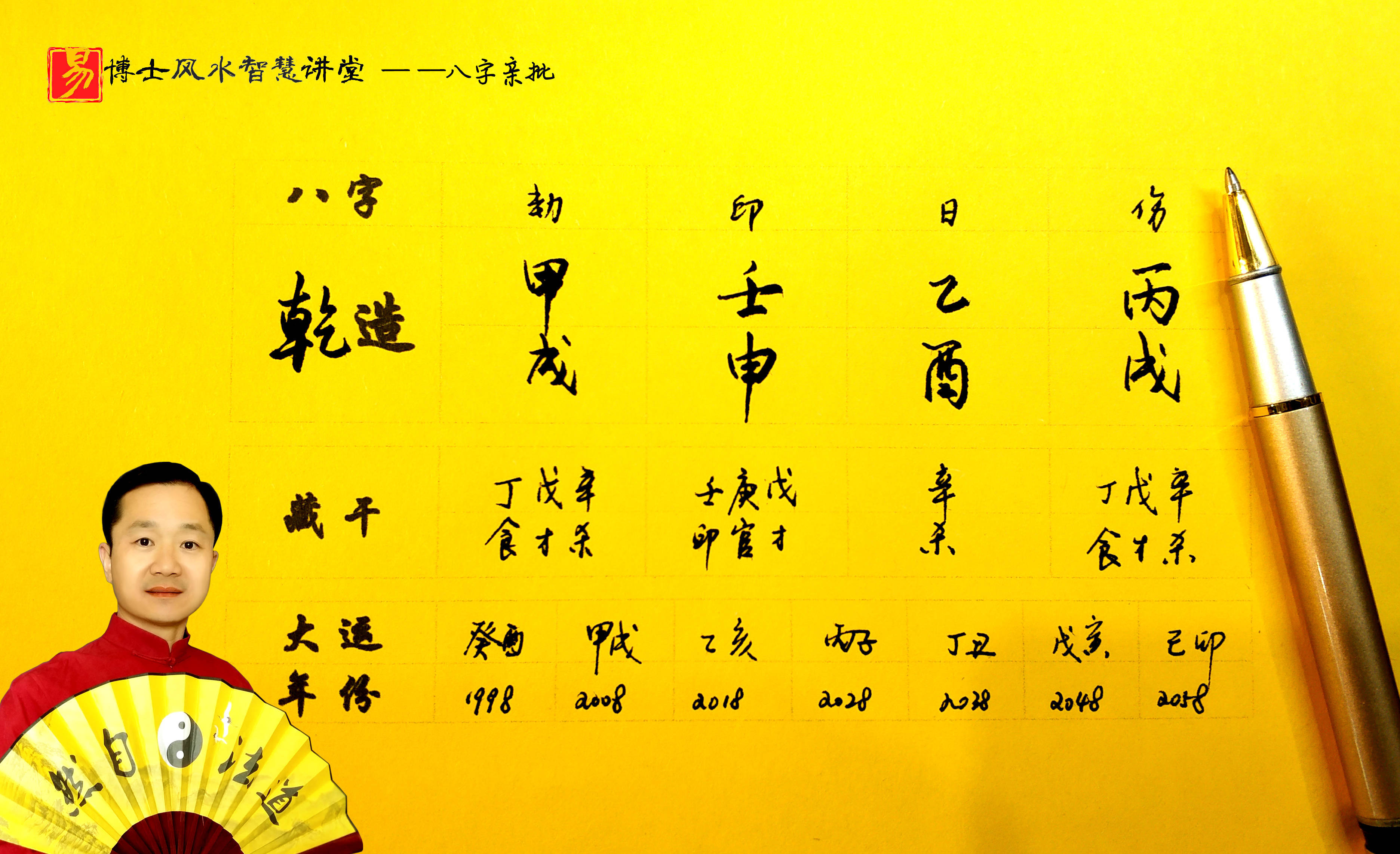八字免费测算2020年(八字看2020年哪些人运气好)