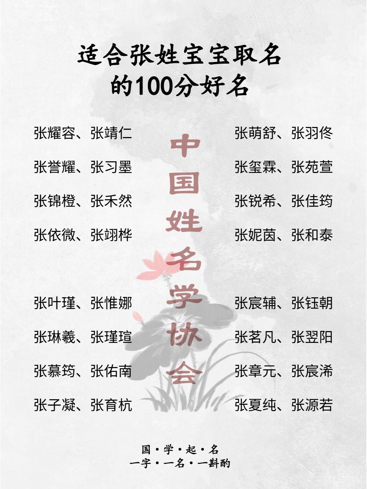 张姓起名(张姓起名三才配置表)