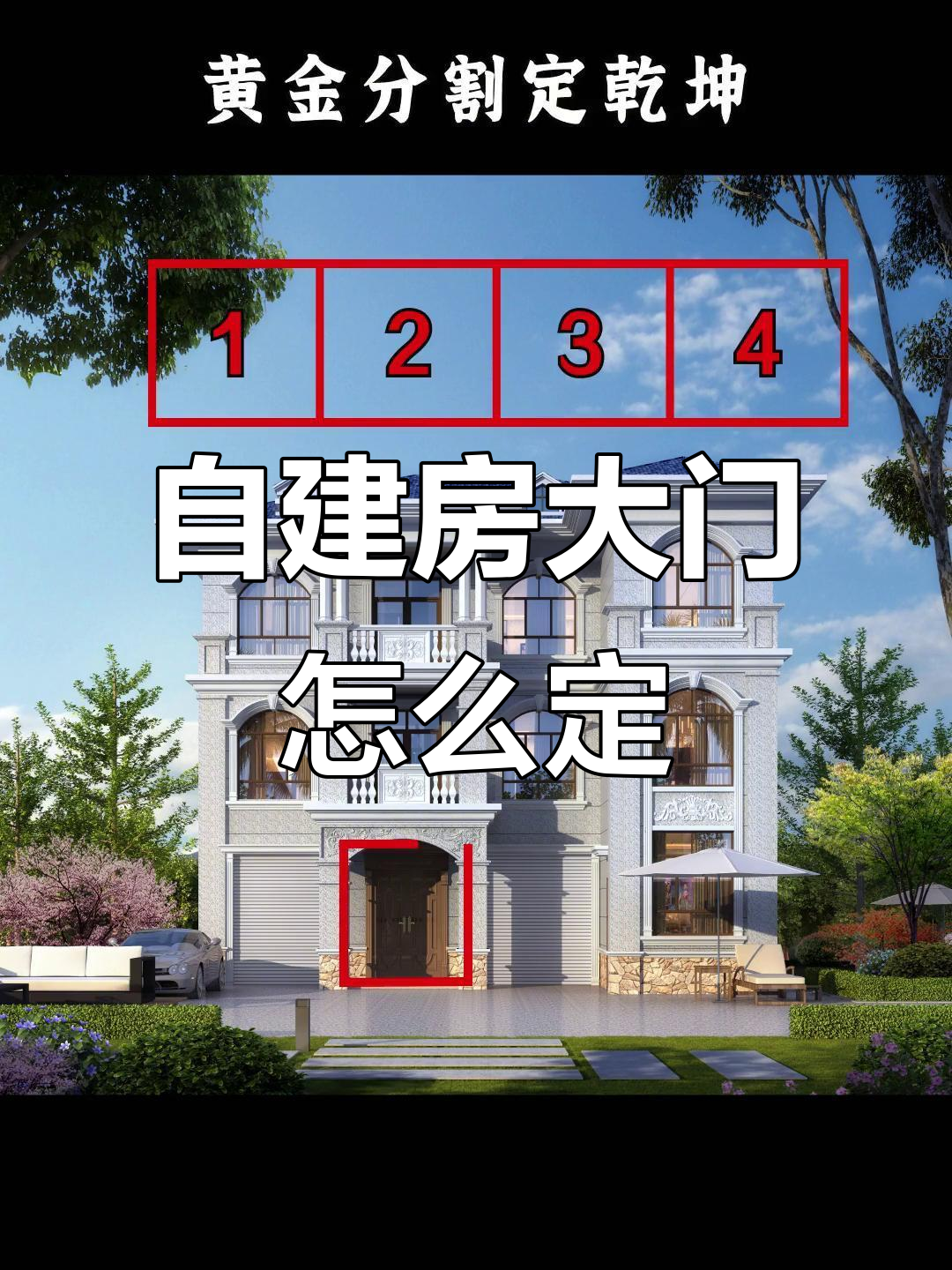 住宅大门朝向怎么确定(住宅大门朝向怎么确定图片)
