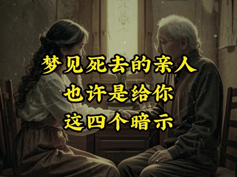 梦见死去的亲人是凶是吉(梦见死去的亲人离世是什么预兆)