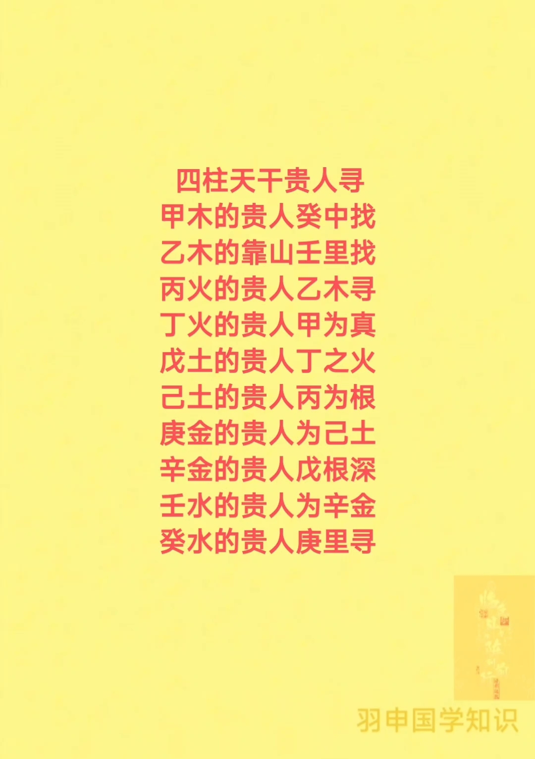 怎么查天乙贵人(24山禄马贵人全部对照表)