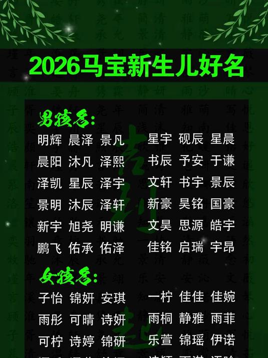 马怎么起名字男孩(马起名字男孩加李字派字好吗)