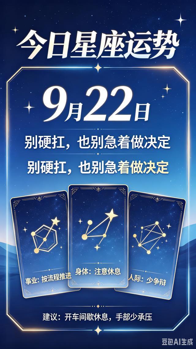 星座运势最新资讯(星座运势每日更新提醒)