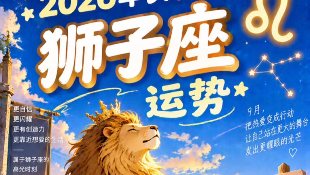 包含狮子座2025年9月运势完整版的词条
