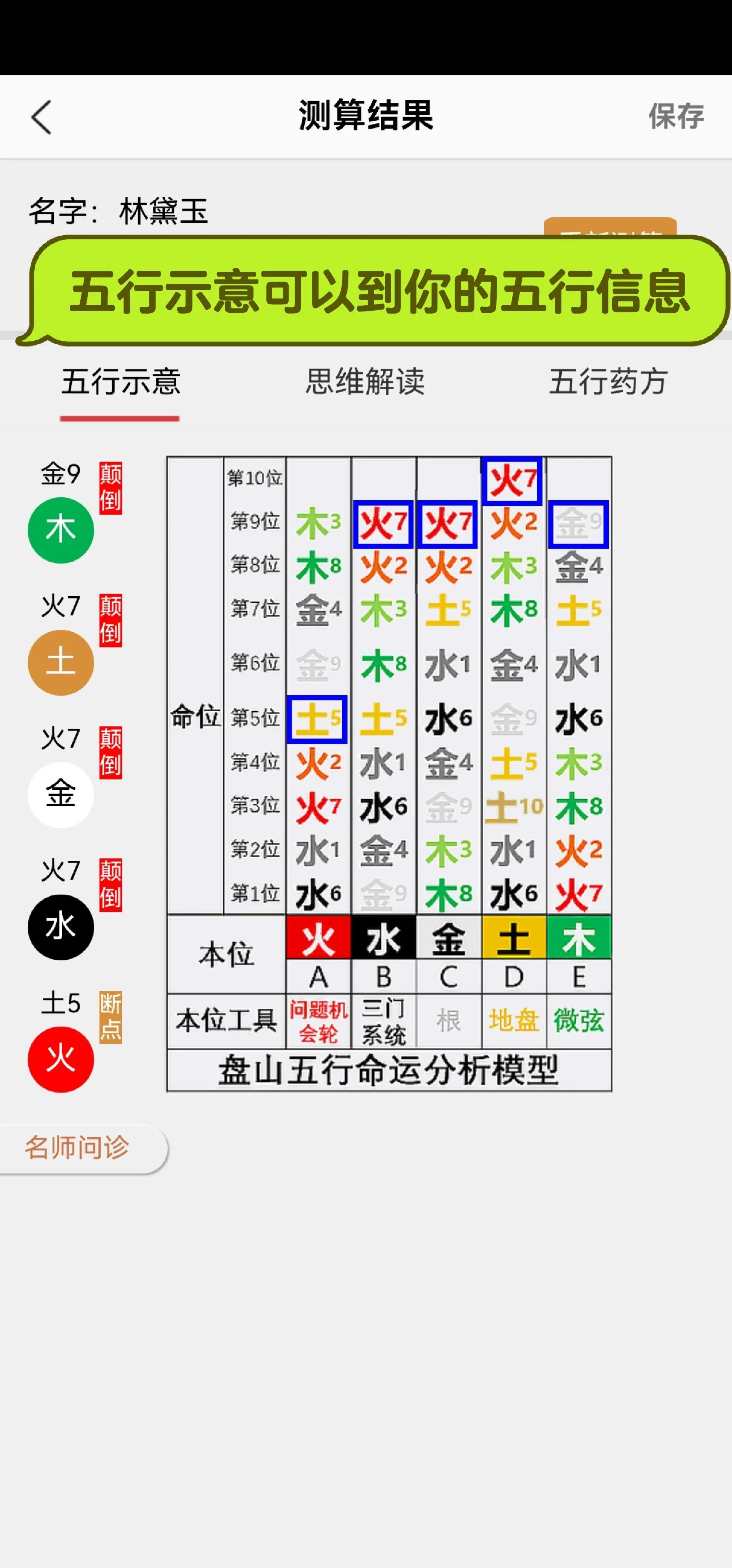 八字五行速查表(八字五行速查表图)