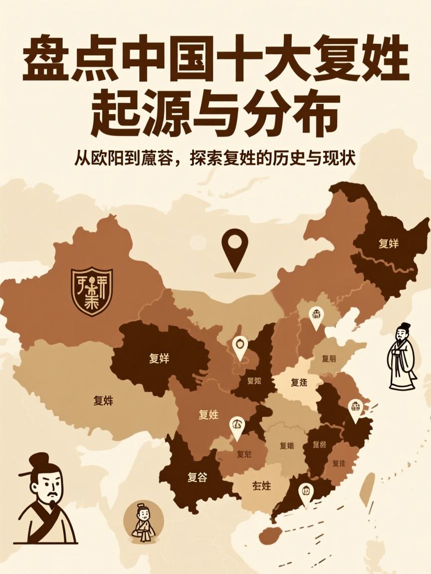 百家姓复姓排名榜单(百家姓单姓复姓一览表) 百家姓复姓排名榜单(百家姓单姓复姓一览表)