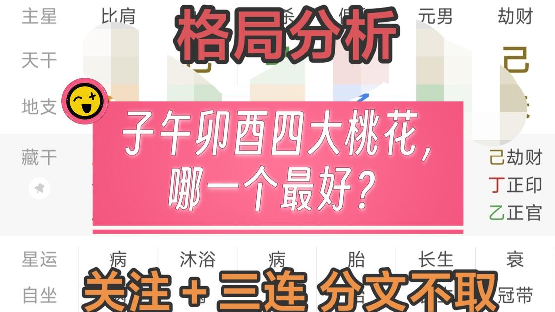 四柱中桃花一览表(四柱桃花中谁最容易因桃花破财)