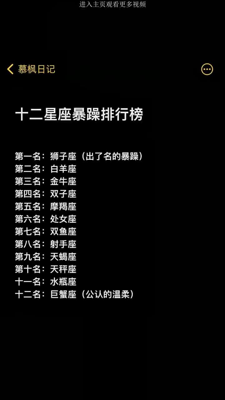 2026十二星座运势排行(2026十二星座今日运势排行)