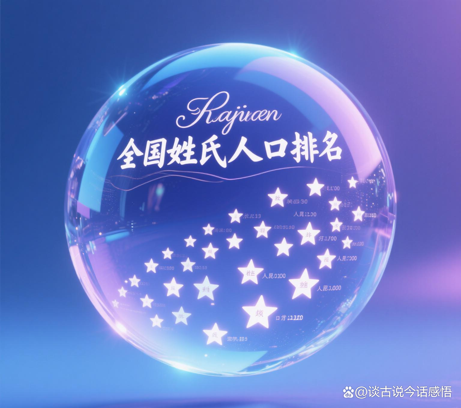 2025姓氏一览表(中国1000姓氏完整版)