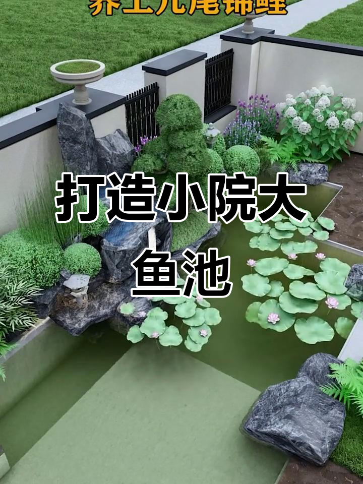 庭院假山鱼池平面图设计案例(庭院假山鱼池风水与设计的实用工具或软件推荐)
