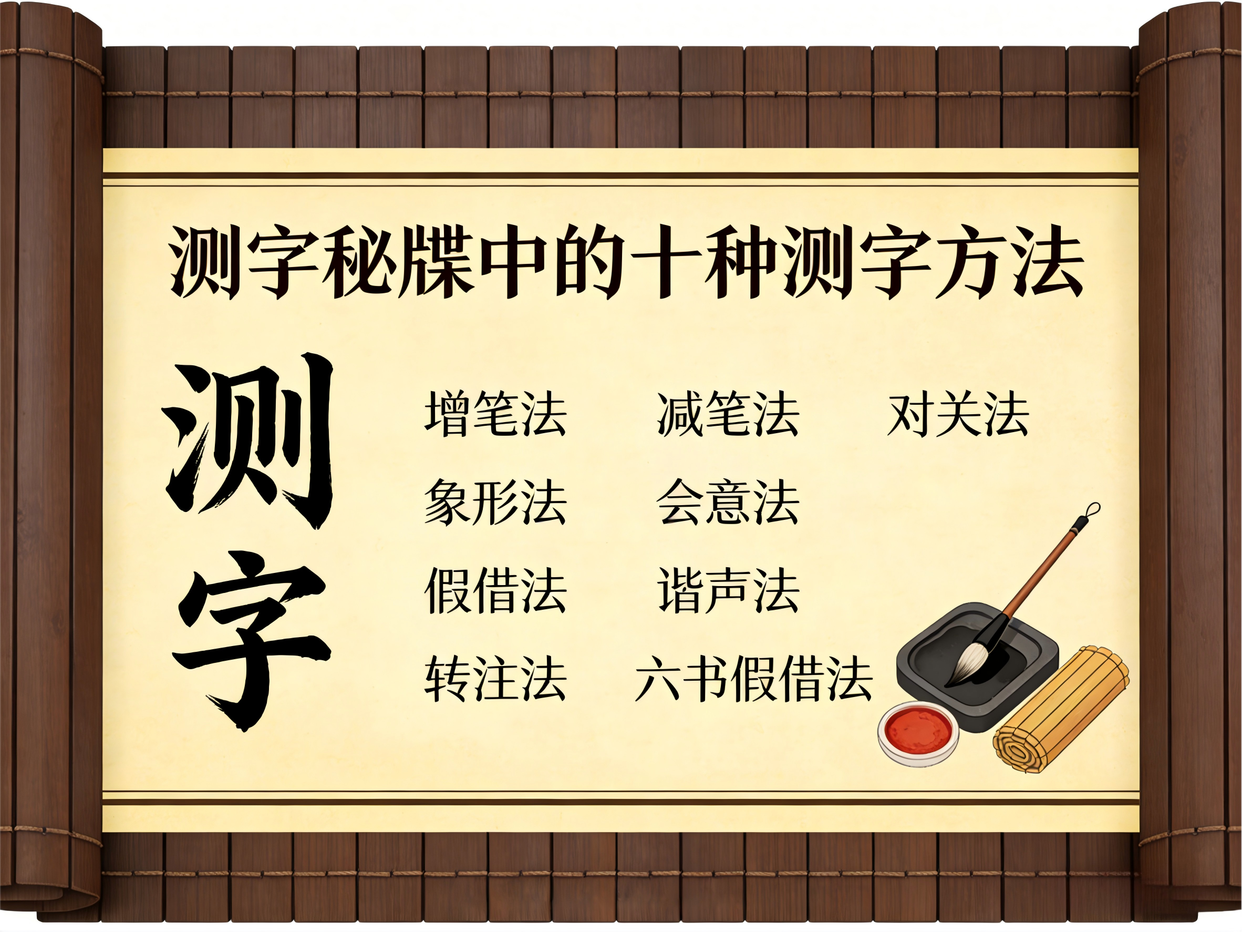 测字怎么测(测字怎么测财富)