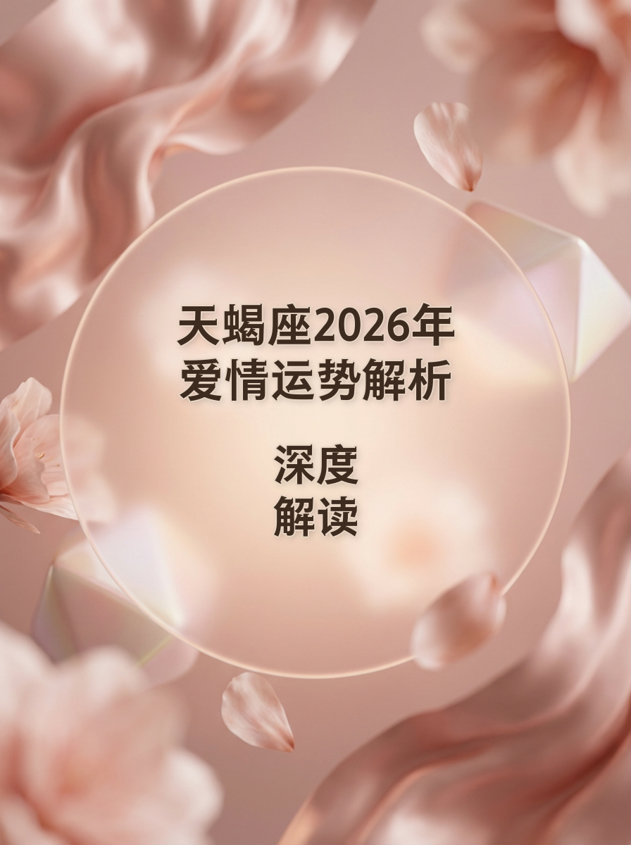 天蝎座下半年运势和财运(天蝎座2026下半年运势全解析)
