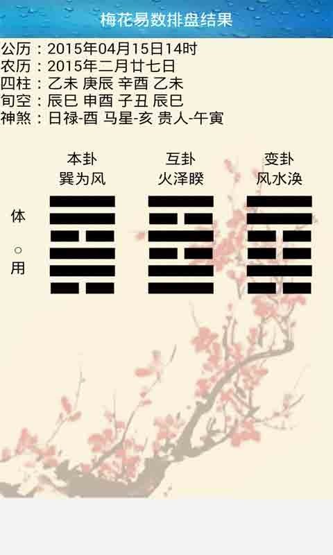 梅花易数在线测(梅花易数在线测算工具)