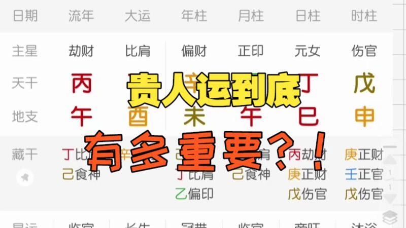 八字贵人是什么意思(八字太极贵人是什么意思)