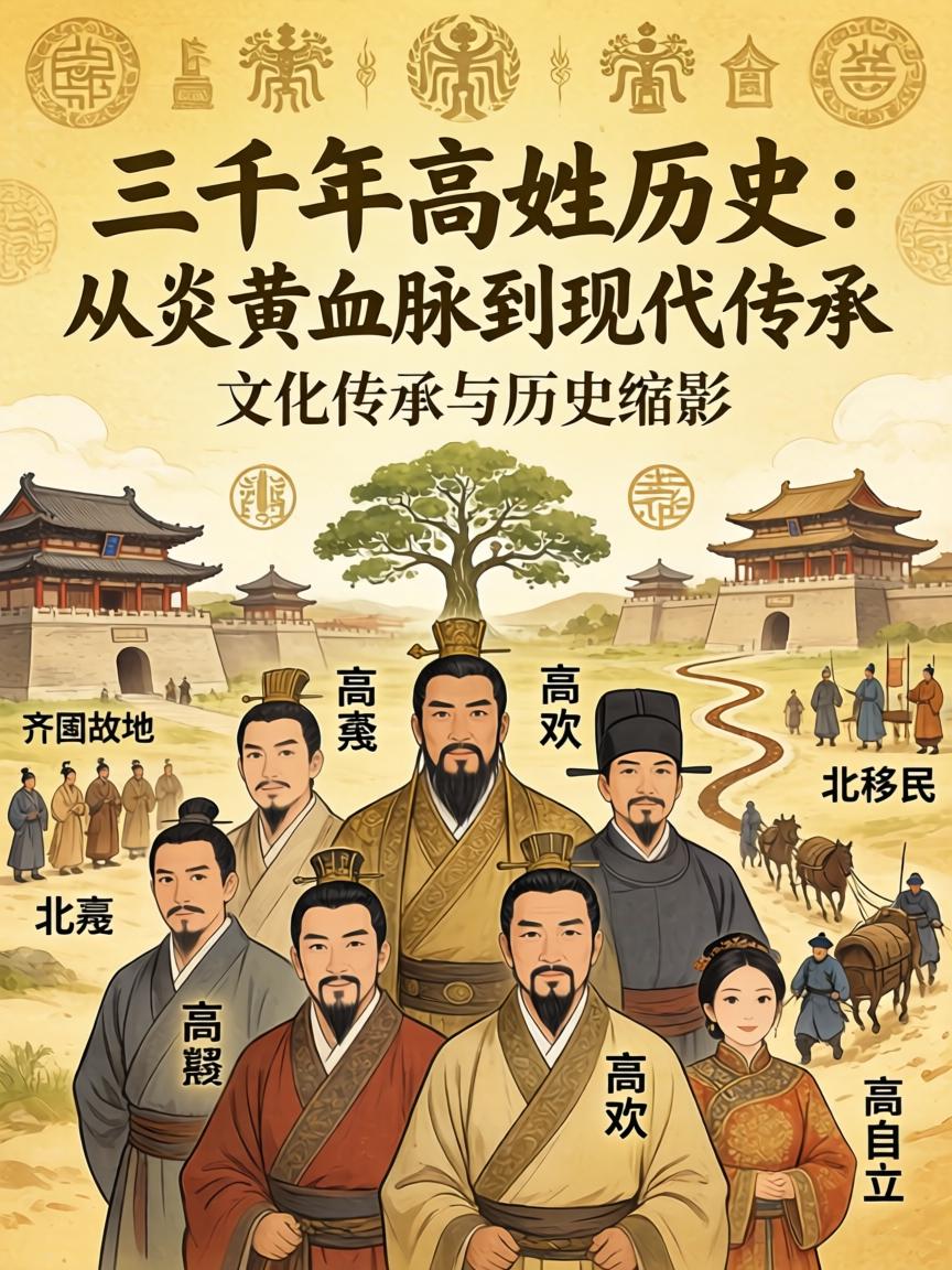 高氏在百家姓中排第几位的简单介绍 高氏在百家姓中排第几位的简单介绍