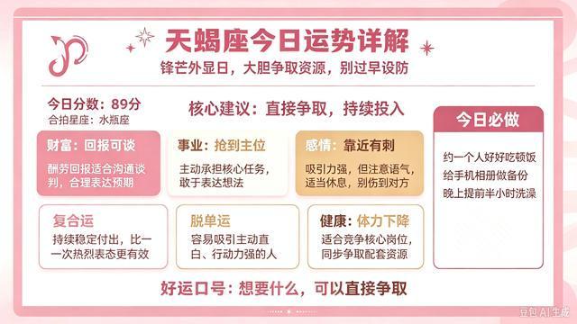 星座每日运势预报查询(星座每日运势查询今日运势)