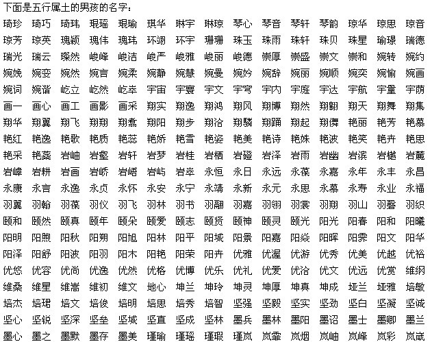 姓名网五行查询(姓名五行字义解释查询大全) 姓名网五行查询(姓名五行字义解释查询大全)