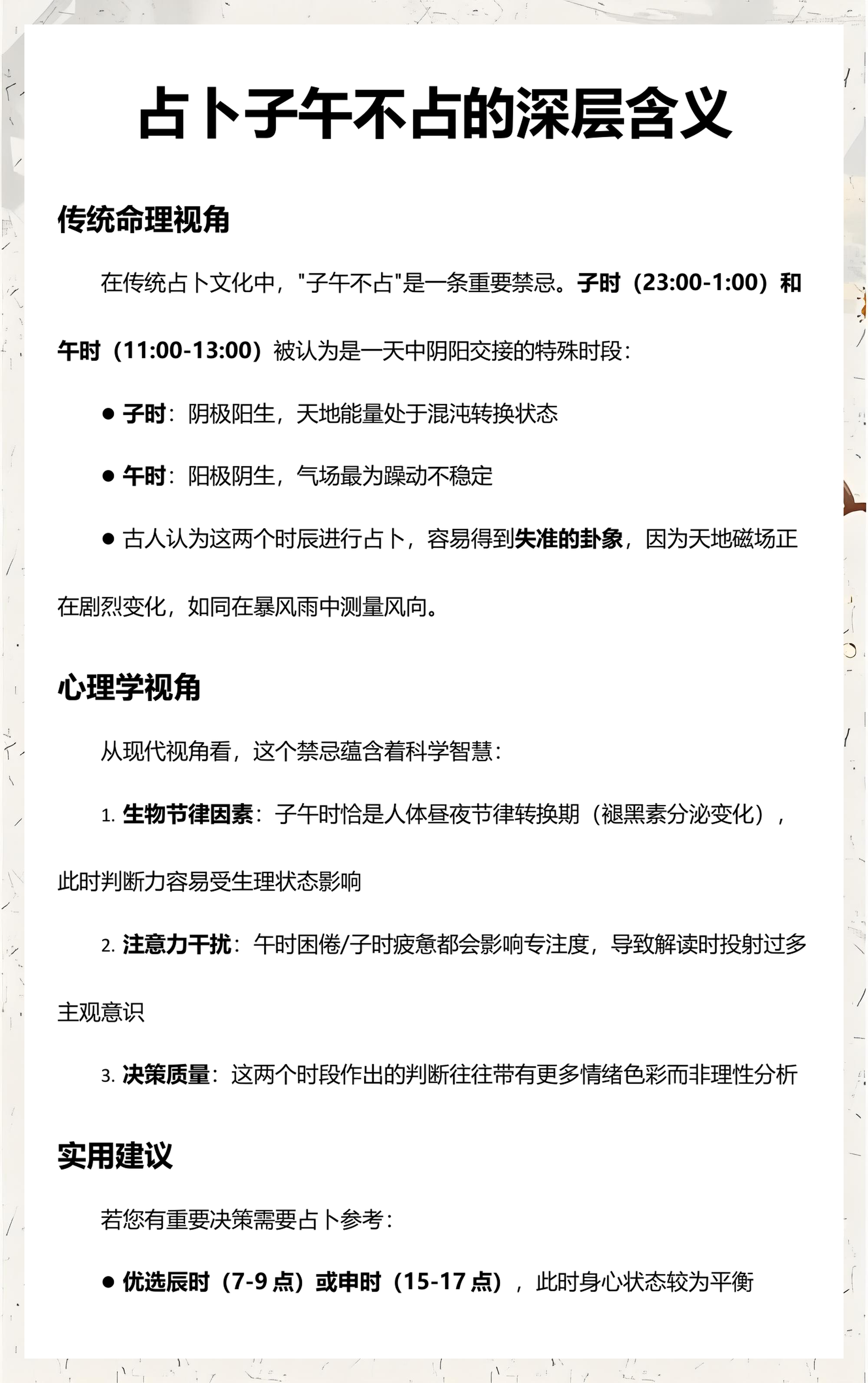 占卜的含义(占卜的详细解释)