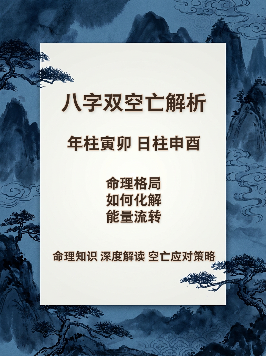 八字排盘查空亡(八字排盘中空亡一栏什么意思) 八字排盘查空亡(八字排盘中空亡一栏什么意思)