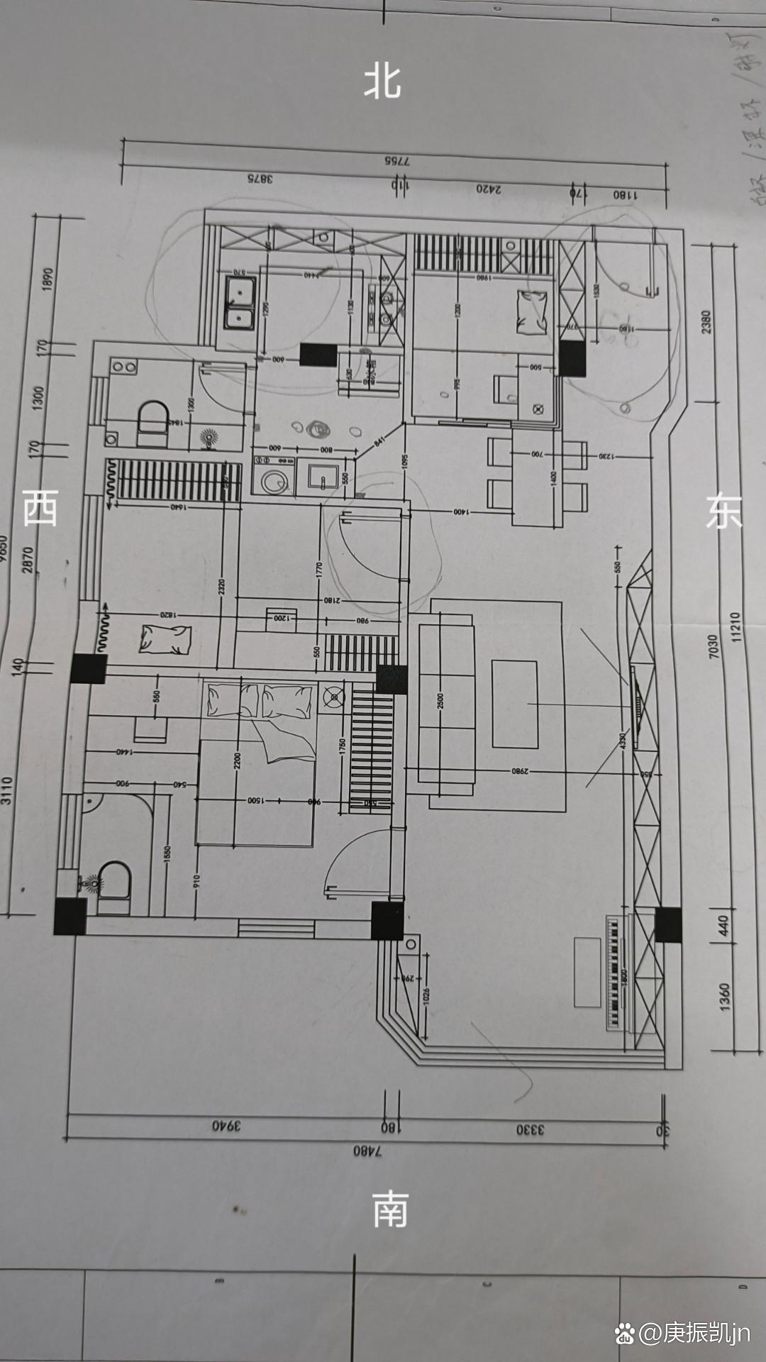 房子西北缺角怎么破解示范图(房子西北缺角有什么办法可以弥补)