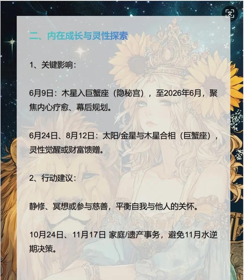 今日运程狮子座每日运势(今日运程狮子座每日运势如何)
