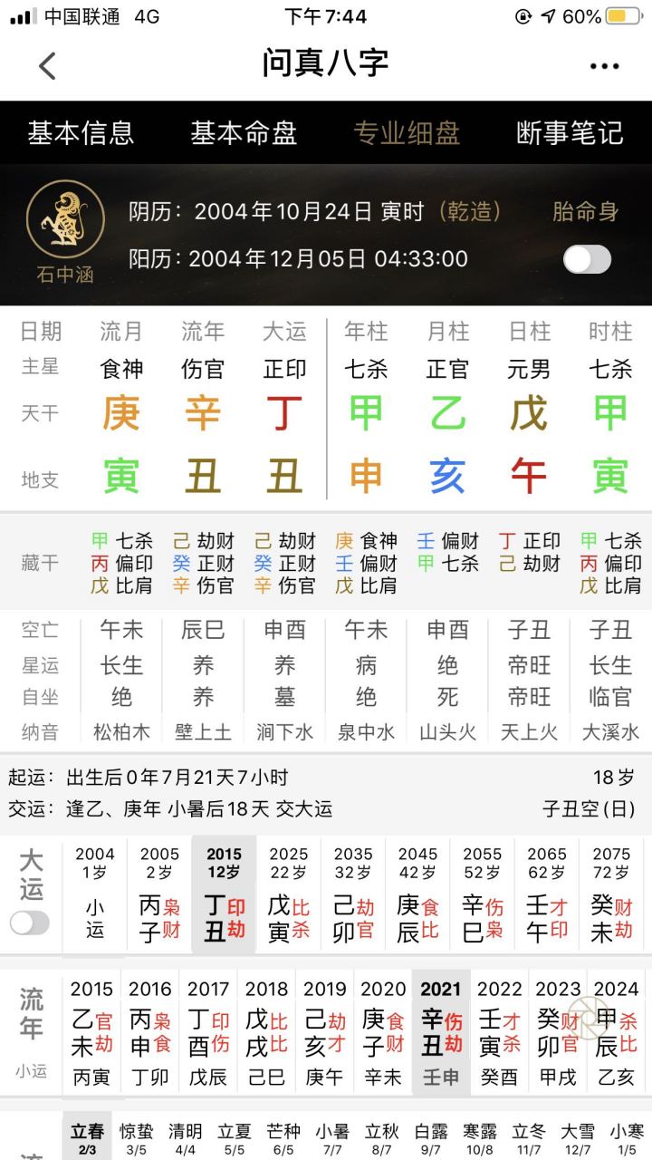 问真八字在哪看性格特点(问真八字在哪看性格特点和命运)