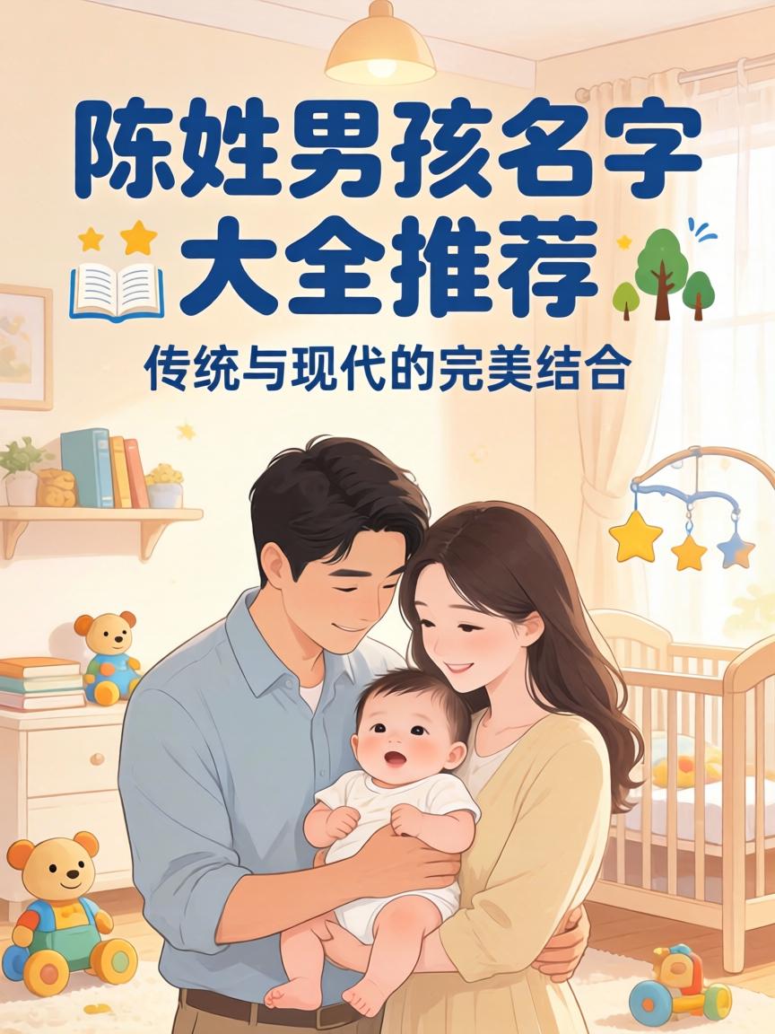 陈姓起名字大全男孩(陈姓男孩100分吉祥名)