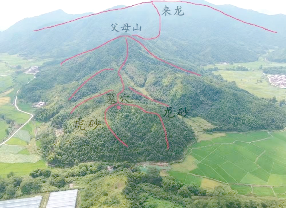 风水墓地一千例图解书(风水师傅上门看墓地价格)