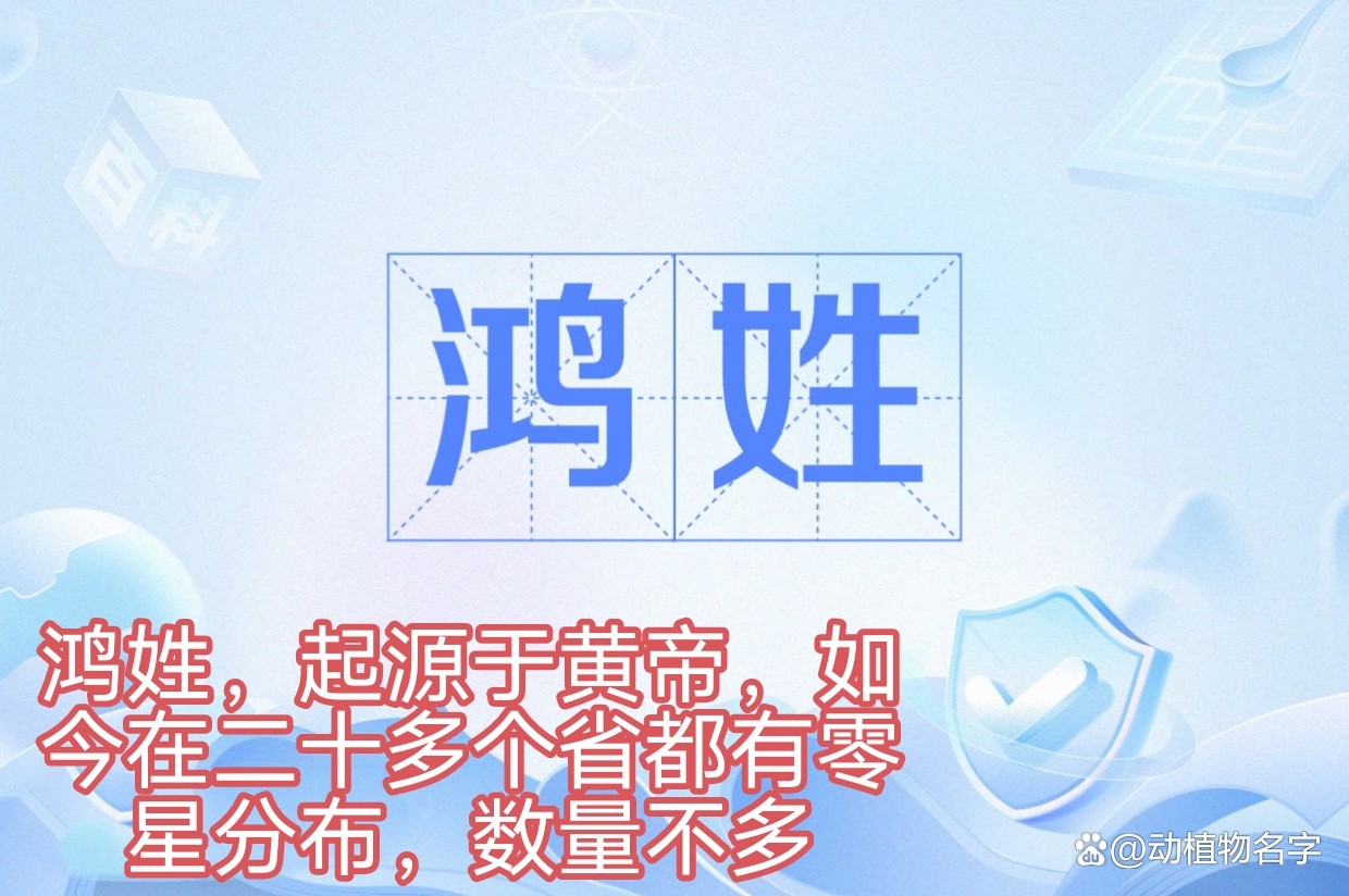 和动物有关的姓氏(动物姓氏的来源和历史)