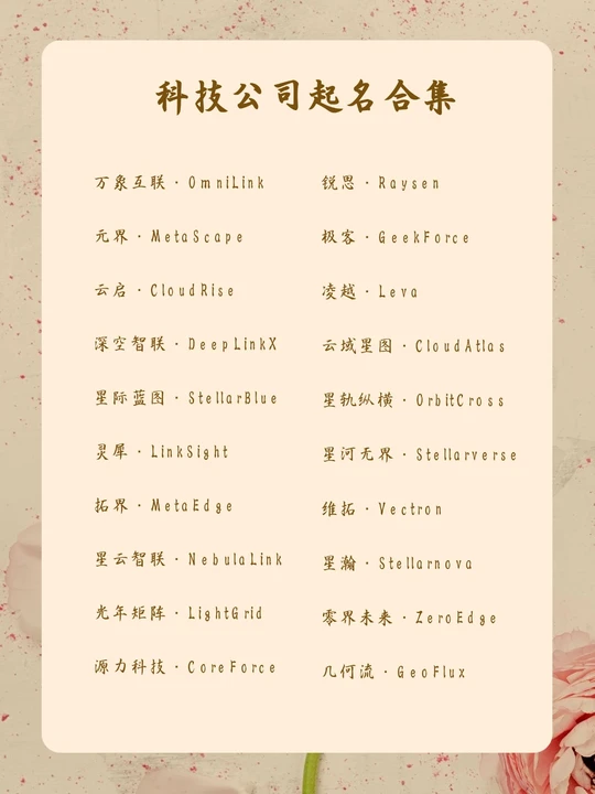 免费公司起名网免费取名(免费公司起名网免费取名官网)