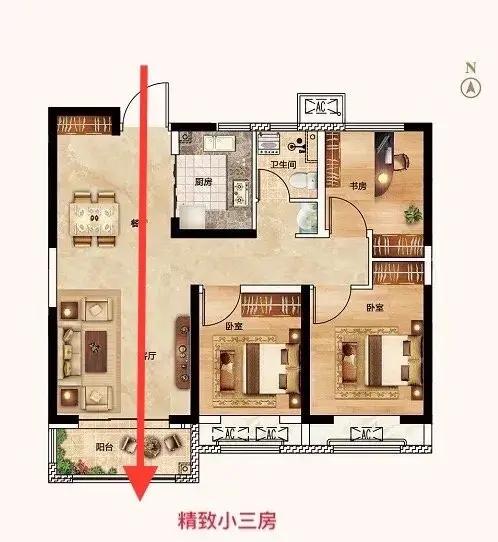 房子朝向看门还是阳台(怎么判断房子的坐向和朝向)