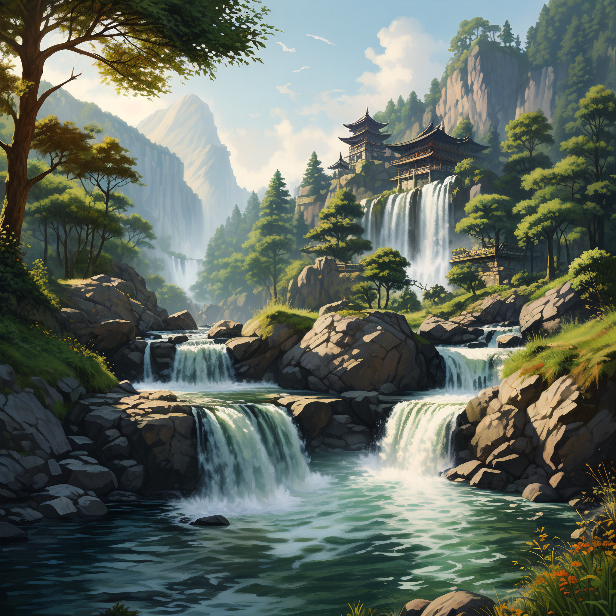 风水招财风景图片高清(风水招财风景图片高清图)