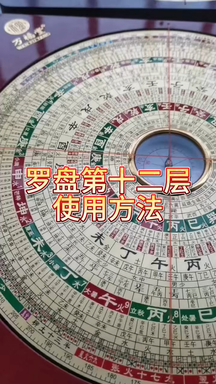 三合风水罗盘的使用方法图解(三合风水罗盘的使用方法图解视频)