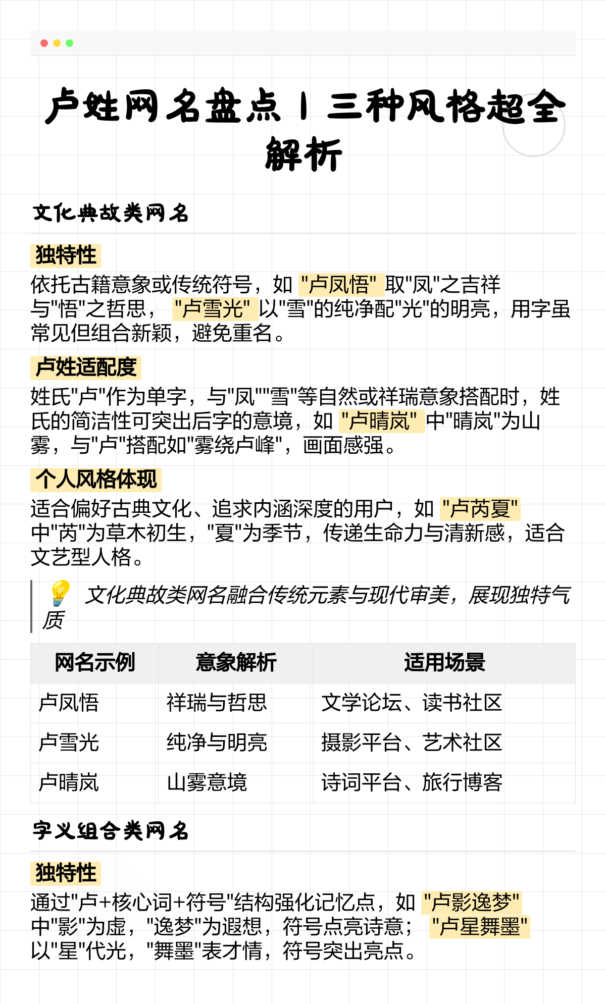怎样取网名好听(怎样取网名好听又有寓意女生名字)