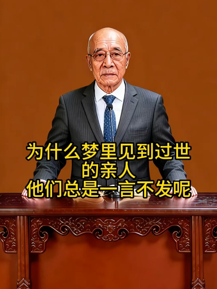 梦到死去的亲人解梦(梦到死去的亲人还活着是什么预兆原版周公解梦)