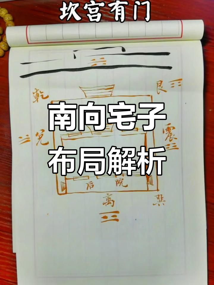 坐南朝北房子九宫格风水布局(坐南朝北房子9X10布局平面图)