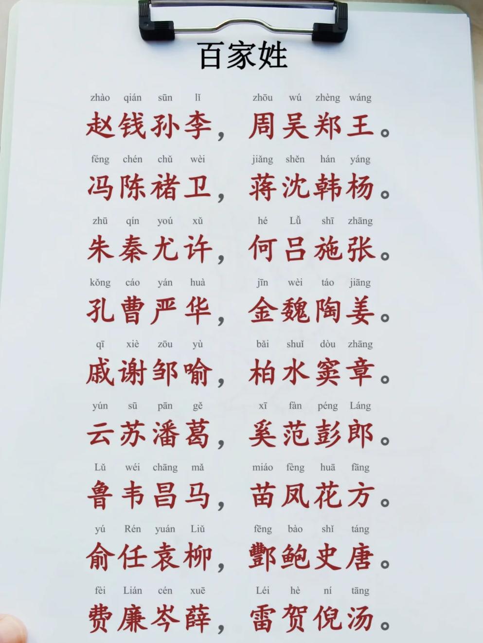 百家姓打一个数字是什么(百发百中打一数字的谜底是什么)