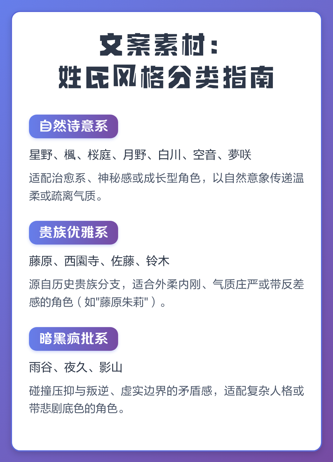 姓氏指南(姓氏排名查询技巧) 姓氏指南(姓氏排名查询技巧)