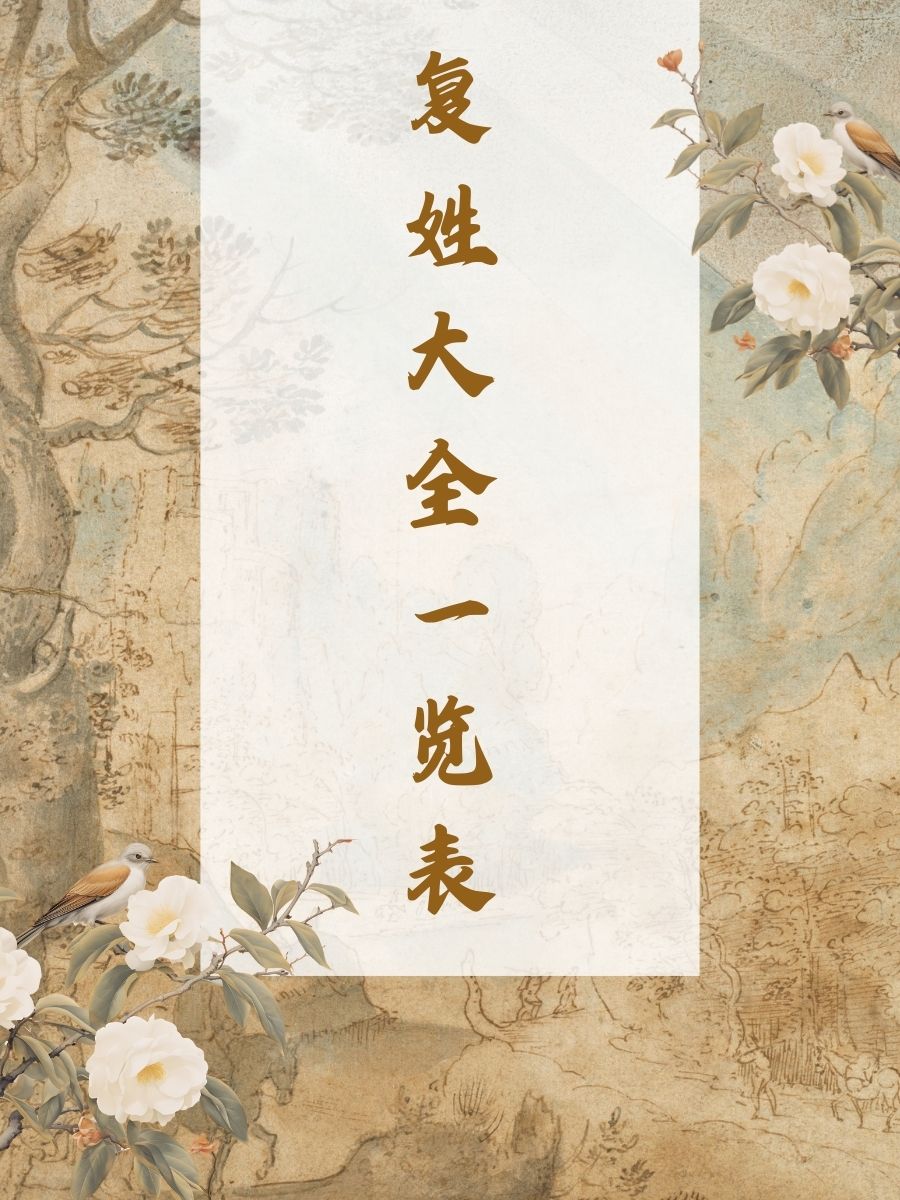 最尊贵的姓氏排名(清朝最尊贵的姓氏排名)