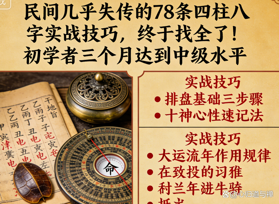 八字入门到实战(批八字最牛的三个秘诀)