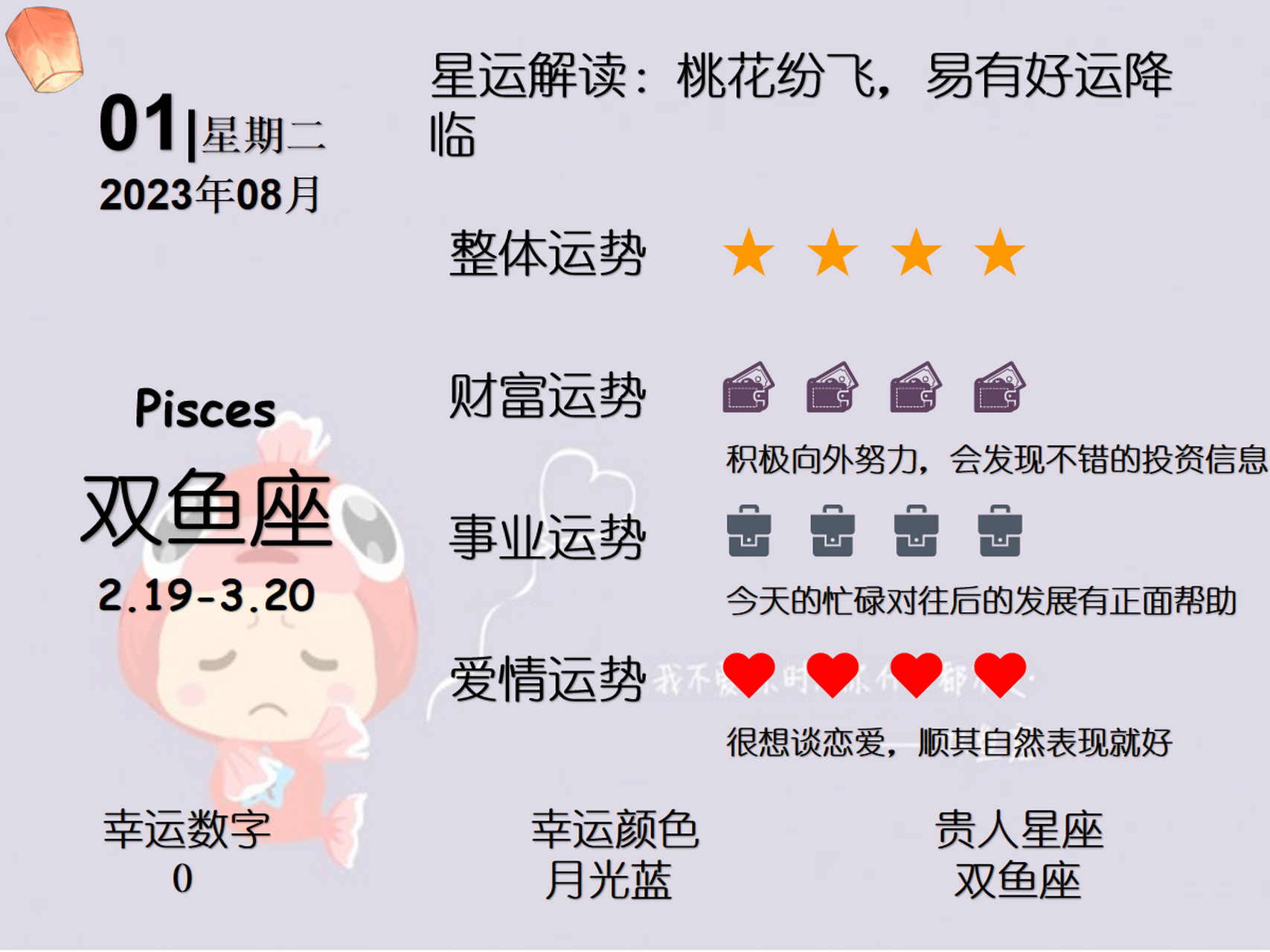 星座运势双鱼座本月(双鱼座本月运势完整版) 星座运势双鱼座本月(双鱼座本月运势完整版)