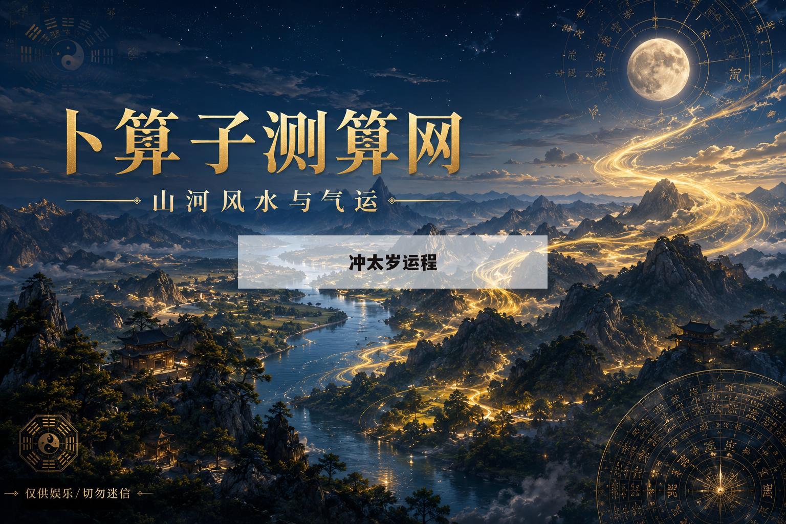 冲太岁运程(冲太岁是啥预兆)