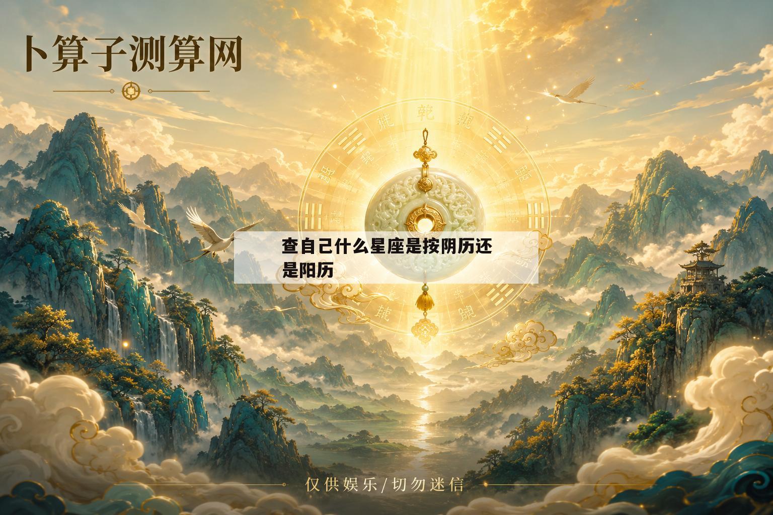 查自己什么星座是按阴历还是阳历(看什么星座是看出生日期的阴历还是阳历)