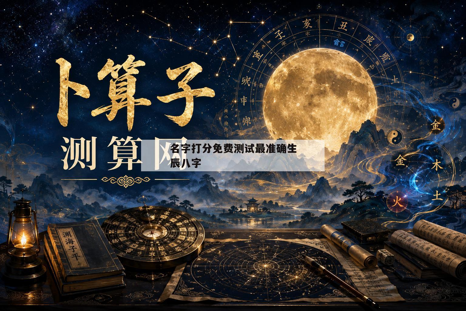 名字打分免费测试最准确生辰八字(名字测试打分最准确生辰八字免费网站)