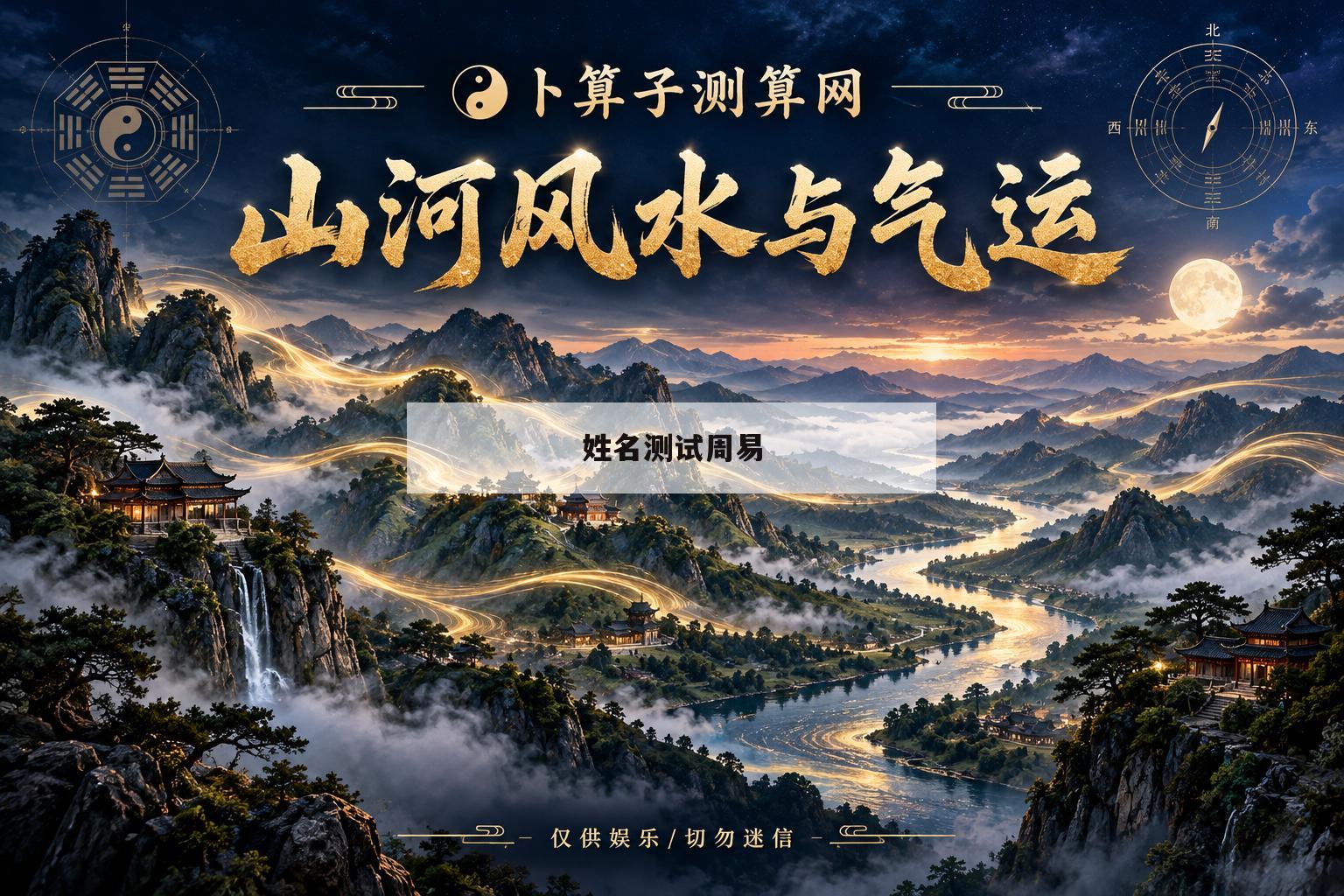 姓名测试周易(姓名测试周易打分结果怎么看)